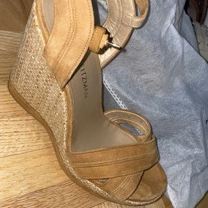 NEW Stuart Weitzman Wedges - size 9 - never worn!